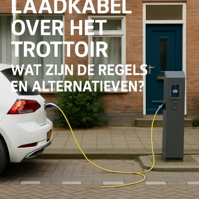 Laadkabel over het trottoir: Wat zijn de regels en alternatieven?