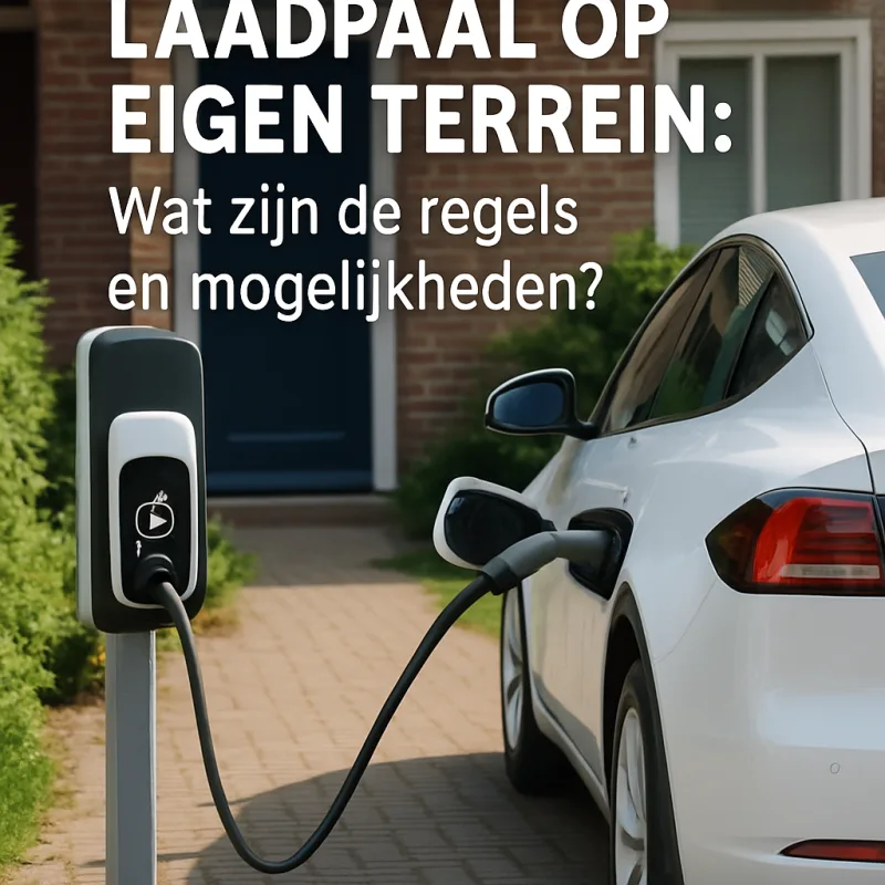 Laadpaal op eigen terrein: Wat zijn de regels en mogelijkheden?