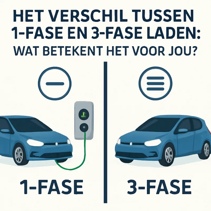 Het Verschil Tussen 1-Fase en 3-Fase Laden: Wat Betekent Het Voor Jou?